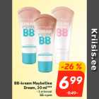 BB-kreem Maybelline
Dream, 30 ml***