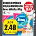 Paberkäterätik ja majapidamispaber Zewa WischjaWeg