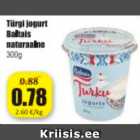 Магазин:Grossi,Скидка:Турецкий йогурт
  натуральный Baltais  300 г