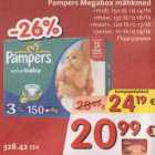 Mähkmed - Pampers Megabox mähkmed