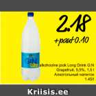 Muu alkohoolne jook Long Drink G:N Grapefruit