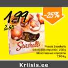 Poesia Seashelis šokolaadikompvekid, 250 g