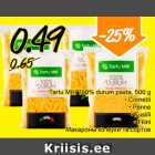 Tartu Milli 100% durum pasta, 500 g