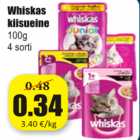 Allahindlus - Whiskas kiisueine