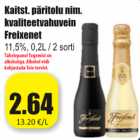 Allahindlus - Kaitst. päritolunim. kvaliteetvahuvein Freixenet