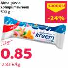 Alma pasha
kohupiimakreem
300 g