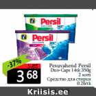 Allahindlus - Pesuvahend Persil
Duo-Caps 14tk 350g

