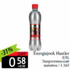 Energiajook Hustler
0,5L

