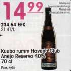 Allahindlus - Kuuba rumm Havana Club Anejo Reserva