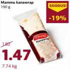 Allahindlus - Mamma kanawrap
190 g