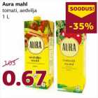Aura mahl
tomati, aedvilja
1 L
