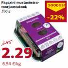 Pagarini mustasõstratoorjuustukook
350 g