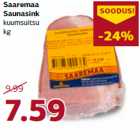Saaremaa
Saunasink