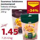 Saaremaa Seltskonna
juustuampsud