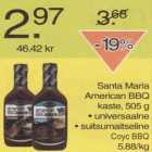 Allahindlus - Santa Maria American BBQ kaste