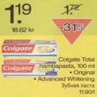 Allahindlus - Colgate Total hambapasta