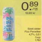 Allahindlus - Eesti siider Fizz Paradise