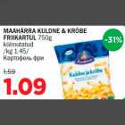 Allahindlus - MAAHÄRRA KULDNE & KRÕBE FRIIKARTUL 750g külmutatud