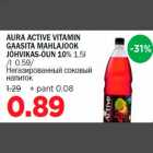 AURA ACTIVE VITAMIN GAASITA MAHLAJOOK JÕHVIKAS-ÕUN 10% 1,5l