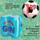 Мuu alkohoolne jook G:N greibi,5,6%, 4 х 33 сl
