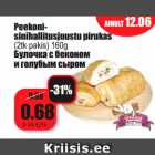 Peekonisinihallitusjuustu
pirukas