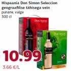 Hispaania Don Simon Seleccion
geograafilise tähisega vein