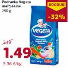 Allahindlus - Podravka Vegeta
maitseaine
250 g