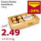 Ferrero Rocher
kommikarp
100 g