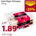 Eesti Pagar Kräsupea
320 g