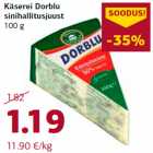 Käserei Dorblu
sinihallitusjuust
100 g