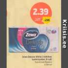 Allahindlus - Zewa Deluxe White 3-kihiline tualettpaber, 8 rulli
