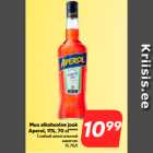 Muu alkohoolne jook
Aperol, 11%, 70 cl****