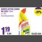 Harpic Active Lemon WC-geel