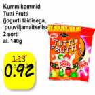Kummikommid Tutti Frutti