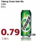 Tuborg Green hele õlu