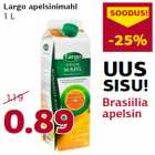 Largo apelsinimahl
1 L