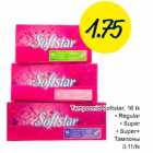 Tampoonid Softstar, 16 tk