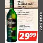 Allahindlus - Whisky
Glenfiddich 12YO, 
