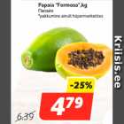 Allahindlus - Papaia "Formosa",kg