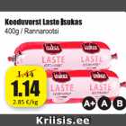 Keeduvorst Laste Isukas
