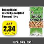 India pähklid röstitud ja soolatud Germund 150 g