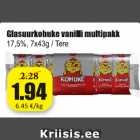 Allahindlus - Glasuurkohuke vanilli multipakk