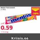 Фруктовые конфеты Mentos