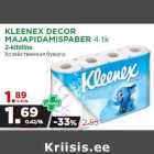 KLEENEX DECOR
MAJAPIDAMISPABER