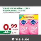 Allahindlus - LIBRESSE NORMAL DUO
PESUKAITSE