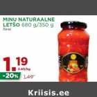 MINU NATURAALNE
LETŠO