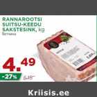 RANNAROOTSI
SUITSU-KEEDU
SAKSTESINK,
