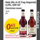 Allahindlus - Hele õlu A.Le Cog Imperial,