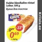 Allahindlus - Kuldne klassikaline röstsai Leibur, 