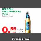 HELE ÕLU SAKU ON ICE 5% 0,33L